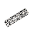 Miniatyrbild 3 av 5: Hårknutare för fransk twist, tyg hårklämma leopardtryck DIY håraccessoar (4)