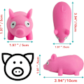 Miniatyrbild 2 av 5: Mjuk Pig Stressboll Piggie Kläm Leksak Anti-Ångest Rolig Pi