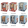 Miniatyrbillede 5 af 5: Robot Hvalp, Min Realistiske Robot Hvalp Milow Realistisk Gående Teddy Plys m/ Æske (Bichon Frise)