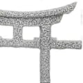 Miniatyrbillede 3 af 4: 2 stk. Simuleret Torii Ornament Akvarium Ornament Akvarium Torii Skulptur Dekor Akvarietilbehør