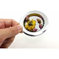 Miniatyrbilde 3 av 5: Set med 2 rustfrie kjøkkenvask-sil - Høy og bred -