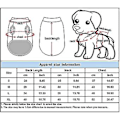 Miniatyrbillede 5 af 5: Jule-Vinter Hundepjækser Jumpsuit Til Små Hunde Shih Tzu Yorkshire Trøjer Blød Fleece Hvalp Kattedyr Tøj Kæledyr Tøj 4 (XL)