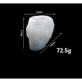 Miniatyrbillede 2 af 4: 3D kranie penneholder form, 2-delt Halloween lys form fremstilling