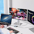 Miniatyrbilde 3 av 4: USB 3.0 til Dobbel HDMI Adapter for Stasjonær PC, Datamaskin Windows 10/8/8.1/7/XP/Mac OS( )