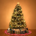 Miniatyrbilde 5 av 5: Rød snøfnugg juletre skjørt, juletre skjørt 122 cm,