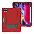 Miniatyrbillede 2 af 5: Tablet Etui til iPad Pro 12.9 (2018) / (2020) (Rød  Sort)