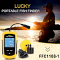 Miniatyrbild 2 av 5: Fiskdetektor, bärbar LCD-färgskärm 100M Ekosounder Fiske Wi