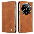 Miniatyrbillede 1 af 5: YIKATU YK-004 Til Xiaomi 14 Ultra Pengepung Telefonetui Hud-Touch Læder Flip Cover (Style B)