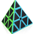 Miniatyrbillede 2 af 5: Trekant Pyramide Speed ????Cube 3x3x3, Super Hurtig Race Rubik's Cu