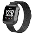 Miniatyrbillede 1 af 5: Rem til Fitbit Versa 2 / Fitbit Versa / Fitbit Versa Lite til Fitbit Versa 2 / Fitbit Versa / Fitbit Versa Lite (Sort)