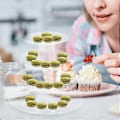 Miniatyrbild 3 av 3: Bröllopskylare Desserttorn Macaron Presentförpackning Macaron Displayhylla Macaron Displayställ