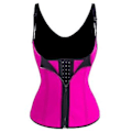 Miniatyrbillede 3 af 3: Neopren Taljetræner Body Shaper Korset Body Sweat Mavekontrol Cincher Kvinder (X-Large Blå)