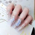 Miniatyrbild 4 av 5: Färgglada 3D Akrylrosblommor Nagelcharms Mix Guldmetallkulor Pärlor Blomma Kawaii 3D Rosblommor Nagelcharms för Naglar Konst Tillbehör Leveranser DI