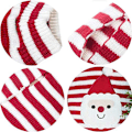 Miniatyrbillede 4 af 5: Pet Xmas Sweaters - Sweater Puppy Hoodie Knitwear Halloween Carto