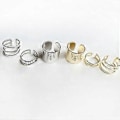 Miniatyrbild 2 av 5: 3 st/set Finger Midi Tip Finger Knuckle Öppna Ringar Smycken Berlocker Julklapp (Gyllene)