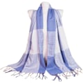 Miniatyrbillede 5 af 5: Dametøjsscarf Langt Sjal Vinter Tyk Varmt Strikket Stort Tartan Sjal