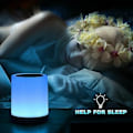 Miniatyrbilde 2 av 5: LED Touch Sensor Dimbar Bordlampe Babyrom Sovestøtte Nattbordslampe( )