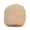 Miniatyrbillede 3 af 4: Khaki farvet, justerbar retro baret, åndbar flad hat til mænd, s