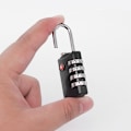 Miniatyrbillede 5 af 5: Bagagelåse, [Opdateret version][1 pakker] 4-cifret sikkerhedshænglås