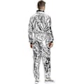Miniatyrbillede 3 af 5: Rumdragt til rumfartsastronaut Cosplay Uniform til mænd og kvinder Halloween Karneval Performance Kostume (M Mænd)
