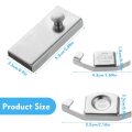 Miniatyrbillede 3 af 5: Magnetisk syguide til symaskine, 3 symaskine guide magneter guide magneter symaskine