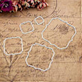 Miniatyrbilde 5 av 5: Metallstans for ramme - Sjablong for DIY-hobby, scrapbooking, album, stempling, papir, kort, preging