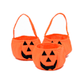 Pikkukuva 1 / 5: 3 kpl Halloween 3D kurpitsa-pussi Ei-kudottu karkkipussi Lapset Tote-laukku