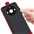 Miniatyrbilde 3 av 5: Lederetui med kortlomme for Realme 11 Pro+ 5G/11 Pro 5G, vertikal klaff (Stil C)
