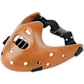 Miniatyrbillede 3 af 5: Hannibal Masker Horror Hannibal Skræmmende Resin Lecter The Silence Of The Lambs Maskerade Cosplay Halloween Dekoration Fest (Sort)