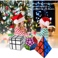 Miniatyrbilde 5 av 5: Speed ​​Puzzle Cube Set 3 Pack Magic Cube Magic Cube Set wit