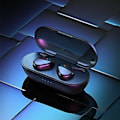 Miniatyrbillede 1 af 5: Trådløse 5.0 TWS Øretelefoner Touch Ørepropper Hovedtelefoner Bluetooth Headset (y30-Sort)