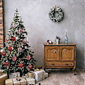 Miniatyrbilde 5 av 5: 12 stk. Julekule Juletre Anheng Dekorasjoner Knusesikre Julepynt Sett