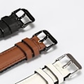 Miniatyrbillede 4 af 5: Til Fitbit Versa 3 Læder + Silikon Urrem (Hvid)