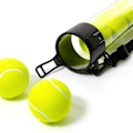 Miniatyrbilde 5 av 5: Tennisballplukker, Pickleballballplukker, for 15 baller, enkel ballinnsamler, enkel å dispensere, slitesterk, lett, enkel å bære med skulderstropp