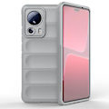 Pikkukuva 1 / 5: TPU + Flanelli Puhelimen Kotelo Xiaomi 13 Litelle (Harmaa)
