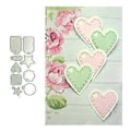 Miniatyrbillede 3 af 5: DIY Metal Stenciler Embossing Skabelon Kulstofstål Sticker Skærende Dørforme