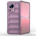 Miniatyrbillede 1 af 5: TPU + Flannel Telefon Cover til Xiaomi 13 Lite (Lilla)