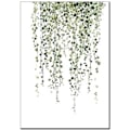 Miniatyrbild 4 av 5: Wekity Gröna Blad Väggkonst Canvas Print Poster, Enkel Vitalitet Akvarellkonst Ritning Dekoration för Hem Vardagsrum Sovrum Kontor (Set om 4 Oinramade