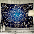 Pikkukuva 1 / 5: 1 kpl 130 x 150CM Tähtikuvioseinävaate Astro Tähtikuviot