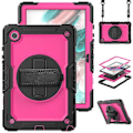 Pikkukuva 1 / 5: Tabletin suojakuori Samsung Galaxy Tab A8 10.5 2021 X200 / X205 (Ruusunpunainen Musta)