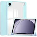 Miniatyrbillede 1 af 5: 3-foldet Læderetui til Samsung Galaxy Tab A9 (Himmelblå)