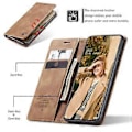 Miniatyrbillede 5 af 5: CASEME 013 Series Flip Wallet Læder Telefon Cover til Samsung Galaxy A71 (Style D)