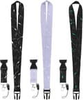 3-pack Lanyard med Snabbspänne, Robust Marmor Lanyard