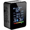 Miniatyrbilde 5 av 5: Karbondioksiddetektor 5 i 1 Innendørs luftkvalitetsdetektor CO2 Digital TVOC HCHO Meter Temperatur H