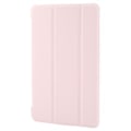 Miniatyrbild 2 av 5: Tri-fold Läderfodral för Samsung Galaxy Tab A9 (Rosa)