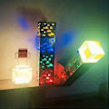 Miniatyrbilde 2 av 5: Brownstone Fakkel Lys Leke 4 Farger For Veggmontering Eller Håndholdt USB Oppladbar 28 cm LED Veggfakkel Soverom Stue Lekerom Dekor Jul, Ha