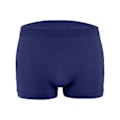 Miniatyrbild 1 av 5: Män Boxers Elastisk Solid Färg Midja Andningsbar U Konvex Antiseptisk Underkläder Bulge Pouch Män Underbyxor Inner Wear Kläder (Marinblå)