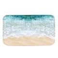 Miniatyrbilde 1 av 5: Sklisikker absorberende gulvmatte dørmatte for hjem inngang stue strand (50*80cm)