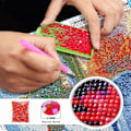 Pikkukuva 5 / 5: Timanttimaalaussetti kodin sisustukseen DIY 5D Strass Complet Pe