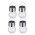Miniatyrbild 1 av 4: 4-pack Hängande Solcellslampor Utomhus Juldekorationer, Multi-